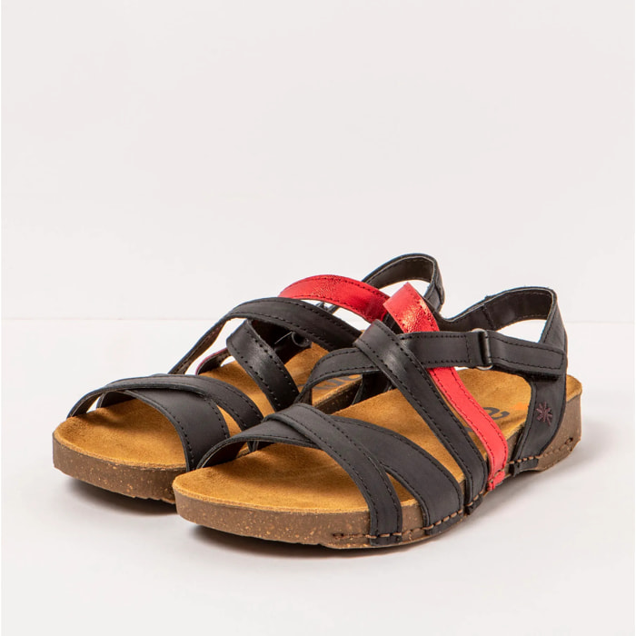 Sandalias 1116 MULTI LEATHER MULTI BLACK /I BREATHE color Multi black