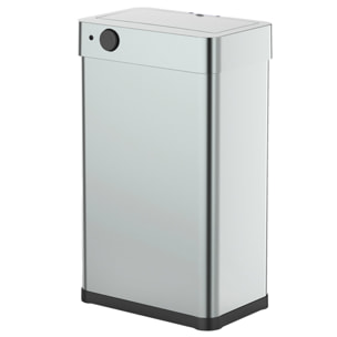 Poubelle automatique inox DAYTONA argent 70L