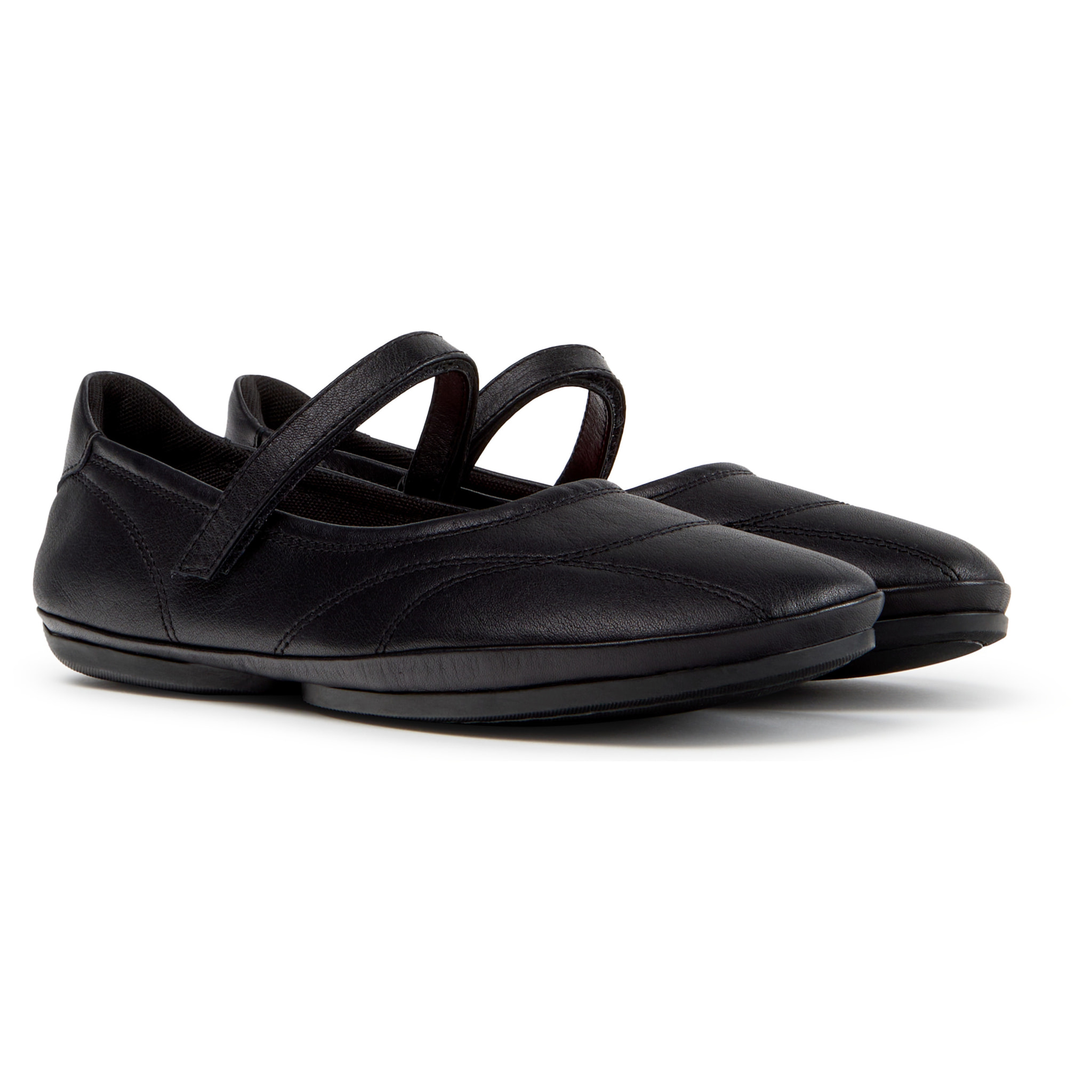 Bailarinas - CAMPER Right Nina - Negro - Piel lisa