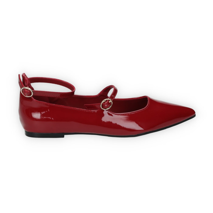 Ballerine Donna Tata Italia Rosso