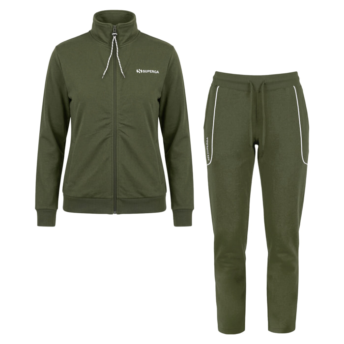 Tuta Donna SUPERGA Cotone Leggero Full Zip