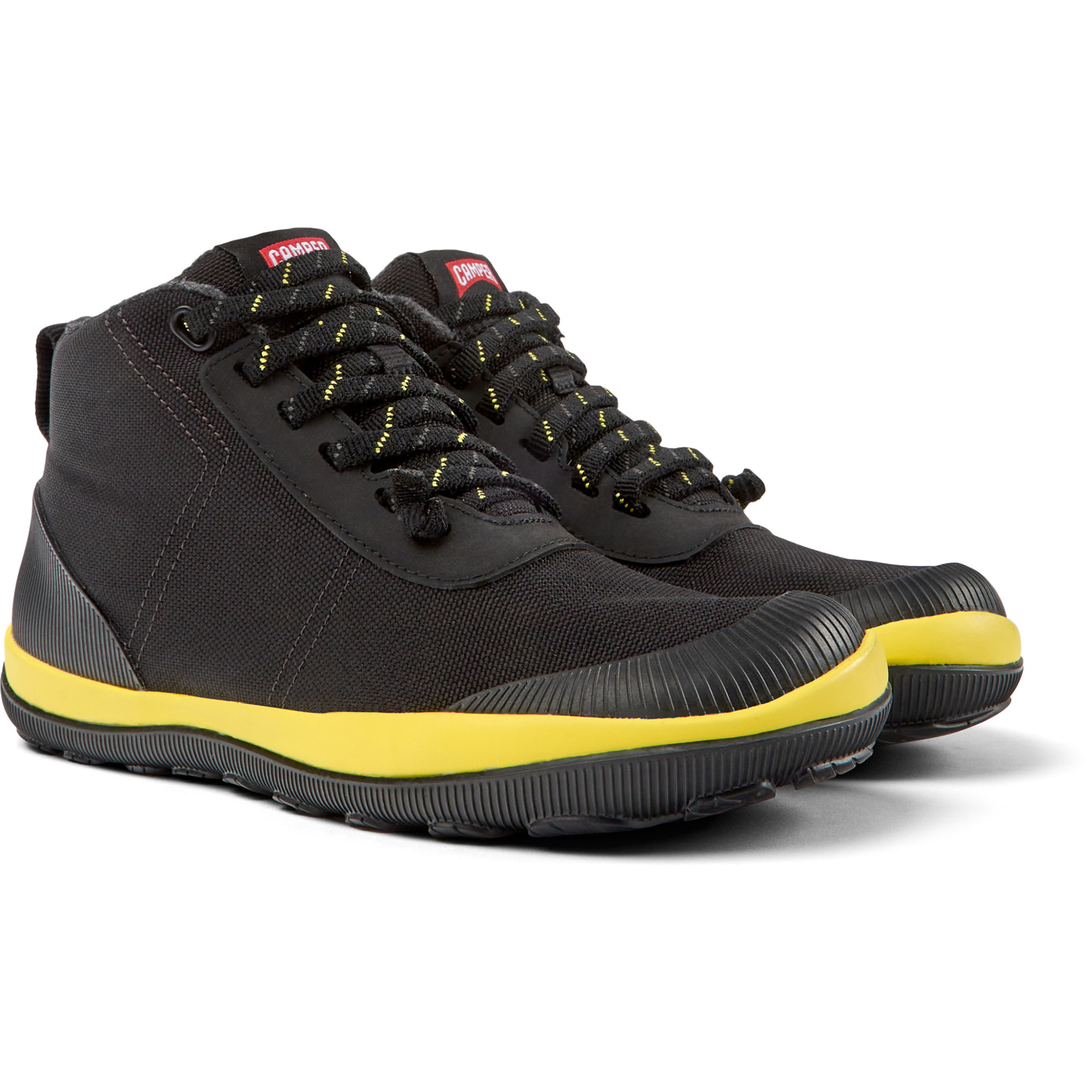 Botines - CAMPER Peu Pista GM - Negro - Textil técnico (poliéster reciclado)