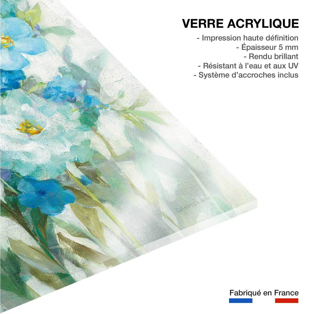 Cadre deco Bouquet d'été Tableau plexiglas