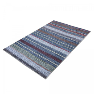 Tapis kilim Voma, doux et soyeux motif Ethnique