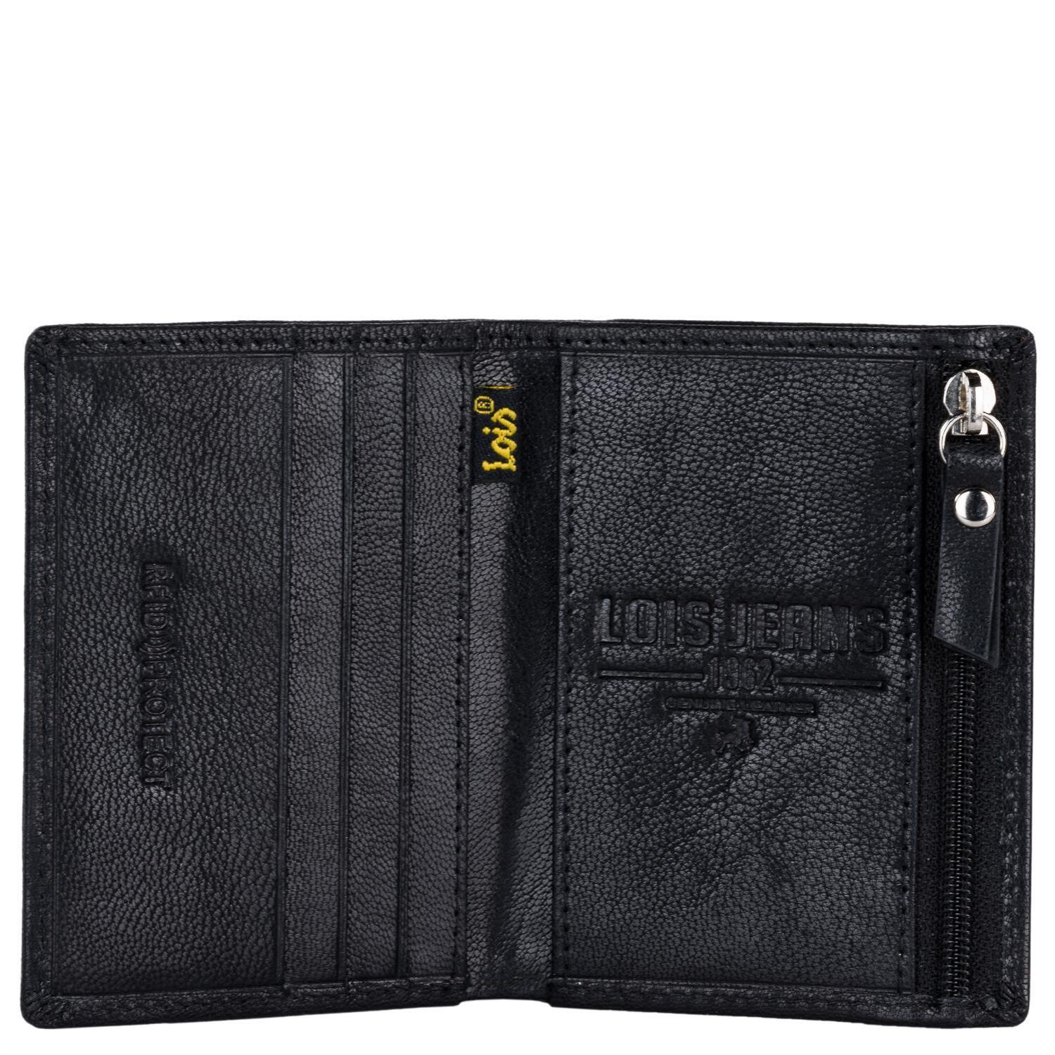 Cartera Hombre Piel Lois Eagle Negro