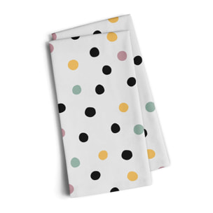 Pack de 2 serviettes Cuzco 100% coton 45x45 cm