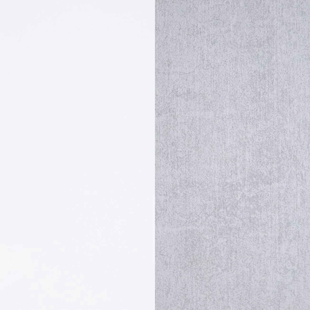 Mesa de comedor de estilo industrial en cementoy blanco 167x90 cm Altea Cemento Blanco