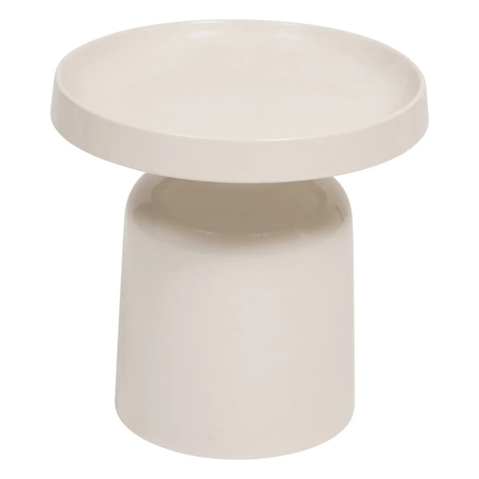 Table d'appoint Abadi argile 43x43cm