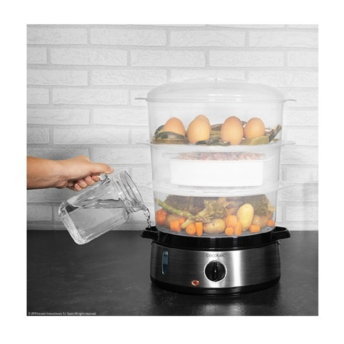 Cecotec Cuit-vapeur Vapovita 3000 Inox