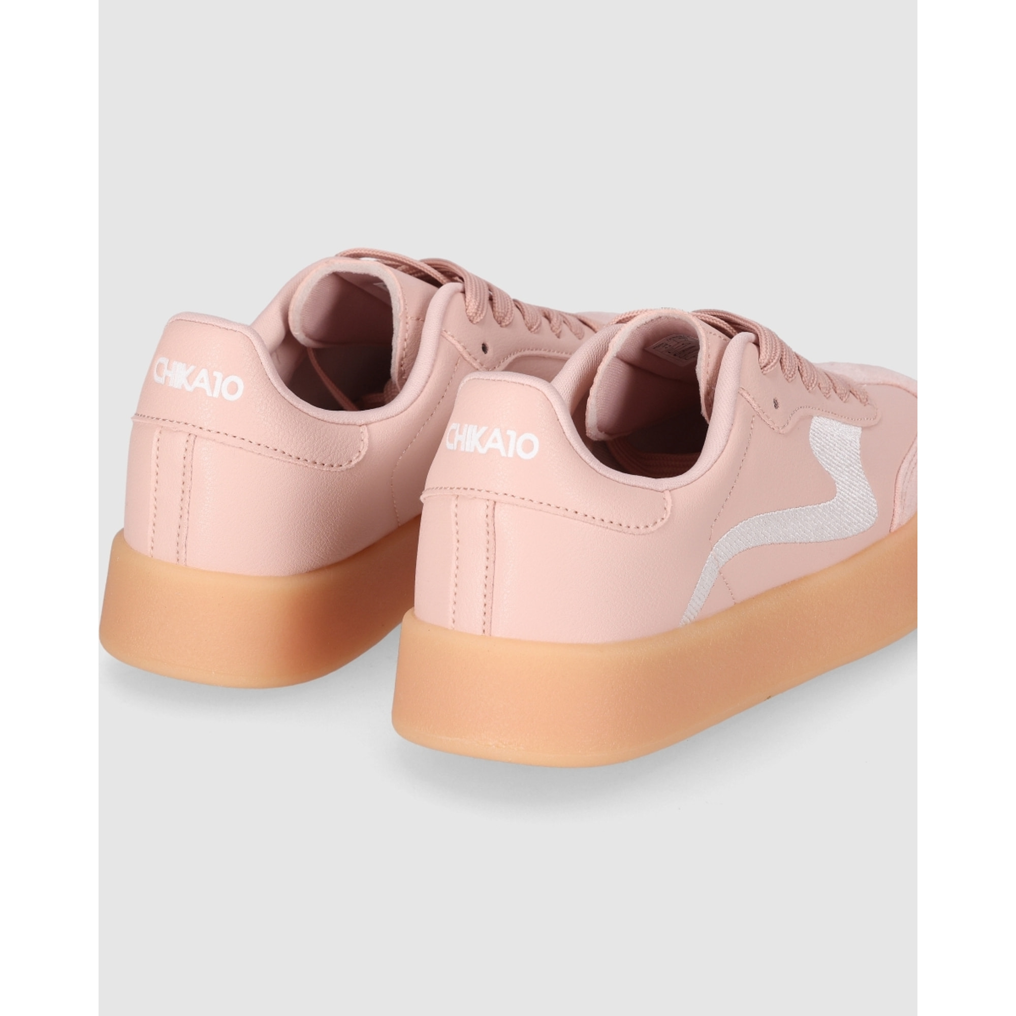 Deportivos - Rosa - Tacón: Bajo