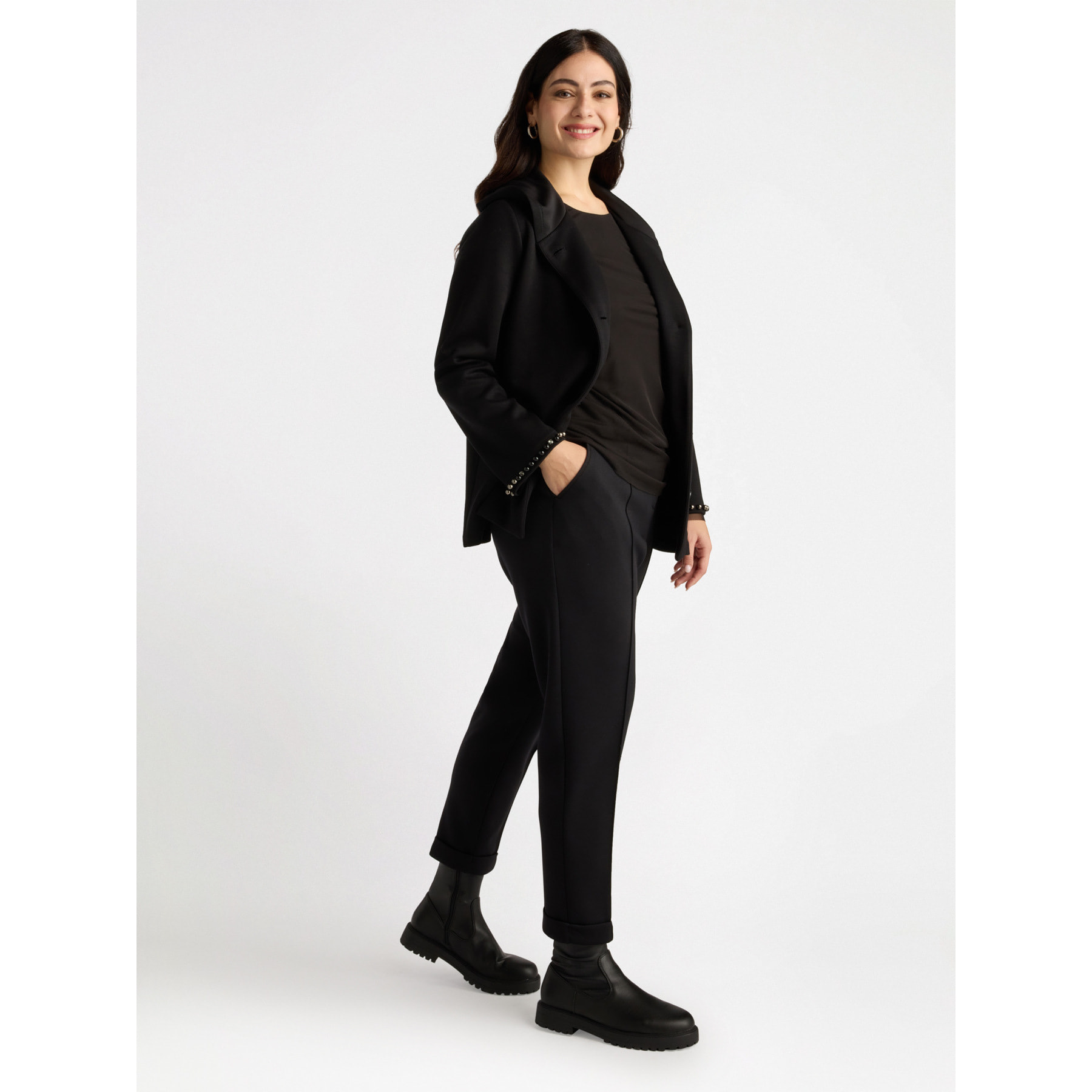 Fiorella Rubino - Pantaloni in felpa - Nero