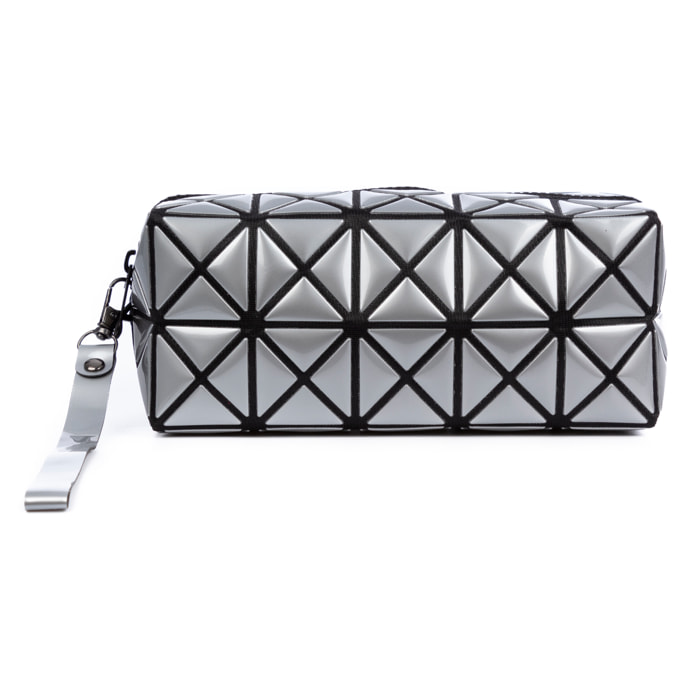 Zerba bolso de mano diseño geométrico.