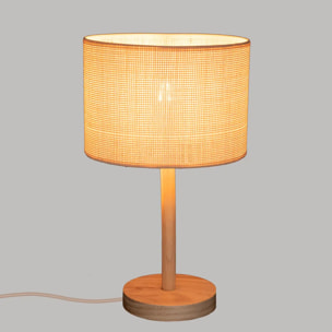 Lampe droit "Della" - pin - H42 cm