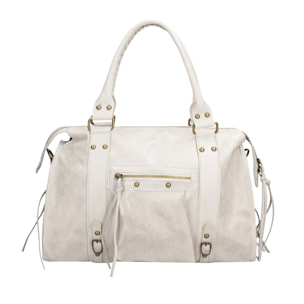 Borsa a spalla da donna - Modello Clara - Vera pelle - 41.0 x 28.0 x 13.0 cm