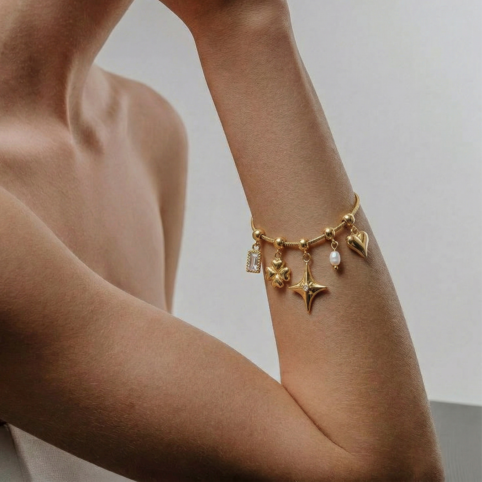 Pulsera Radlo acabado oro amarillo 18k