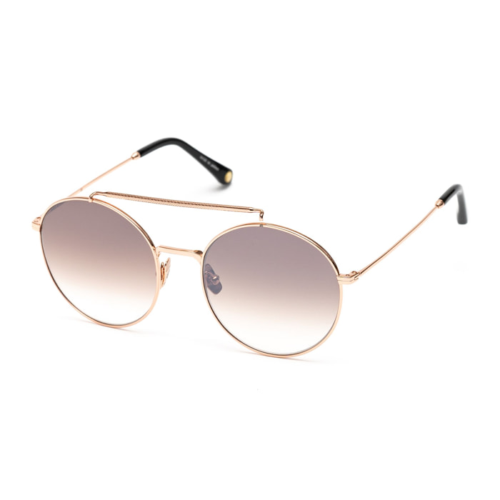 Belstaff - lunettes de soleil - rose doré - protection solaire : catégorie 3