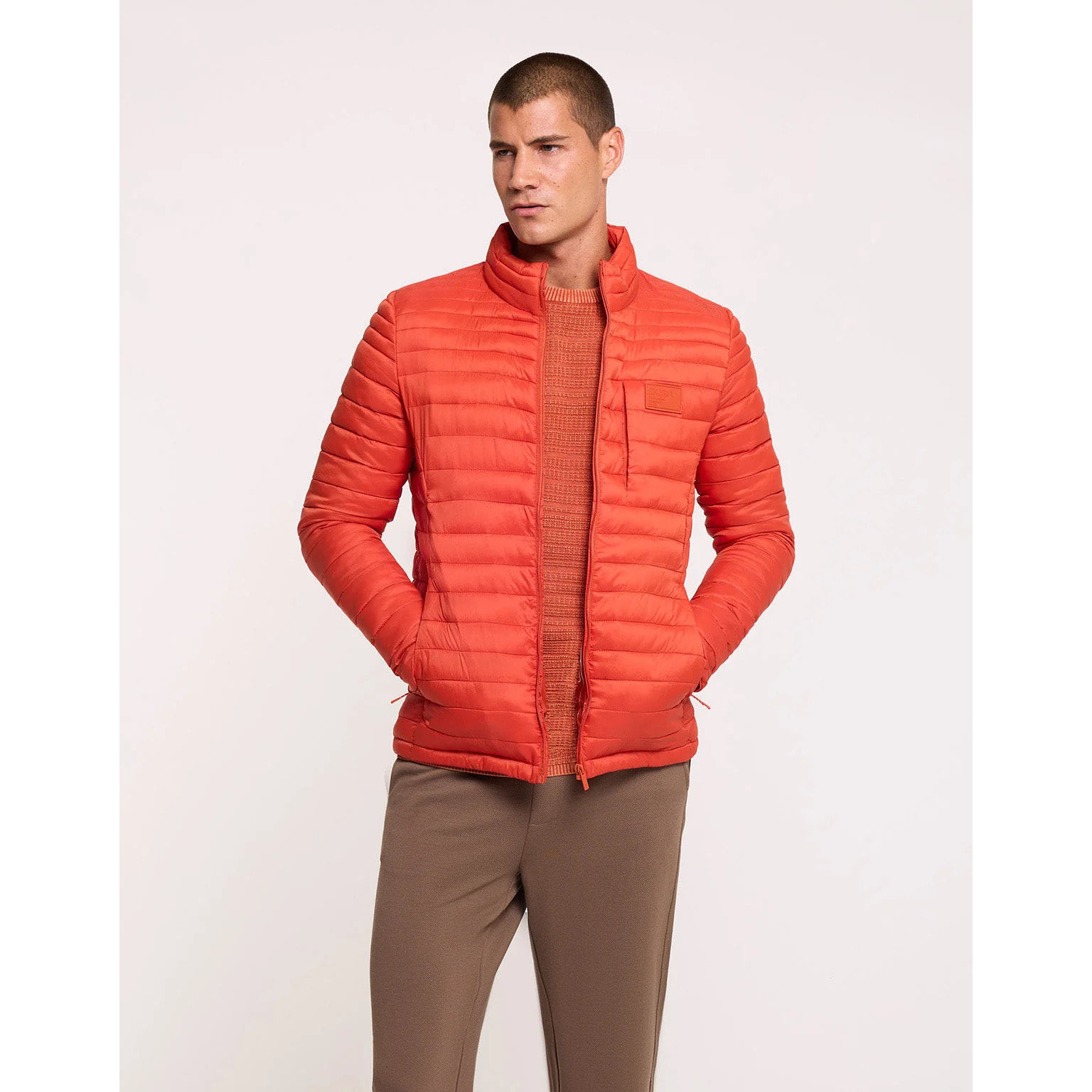 Chaqueta Naranja Acolchada - Kea