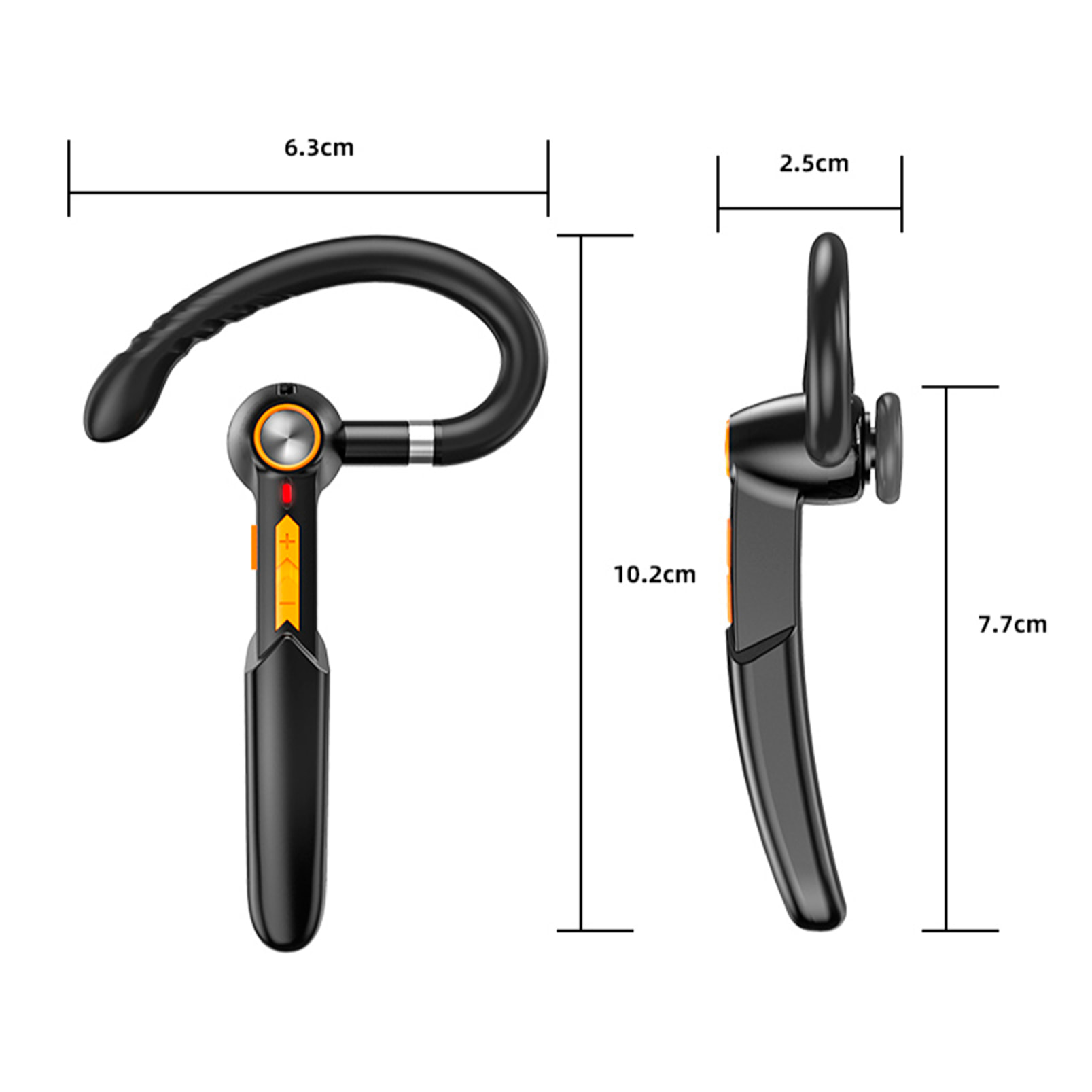 Auricular Bluetooth con manos libres ME-100 Business Edition de un solo oído.