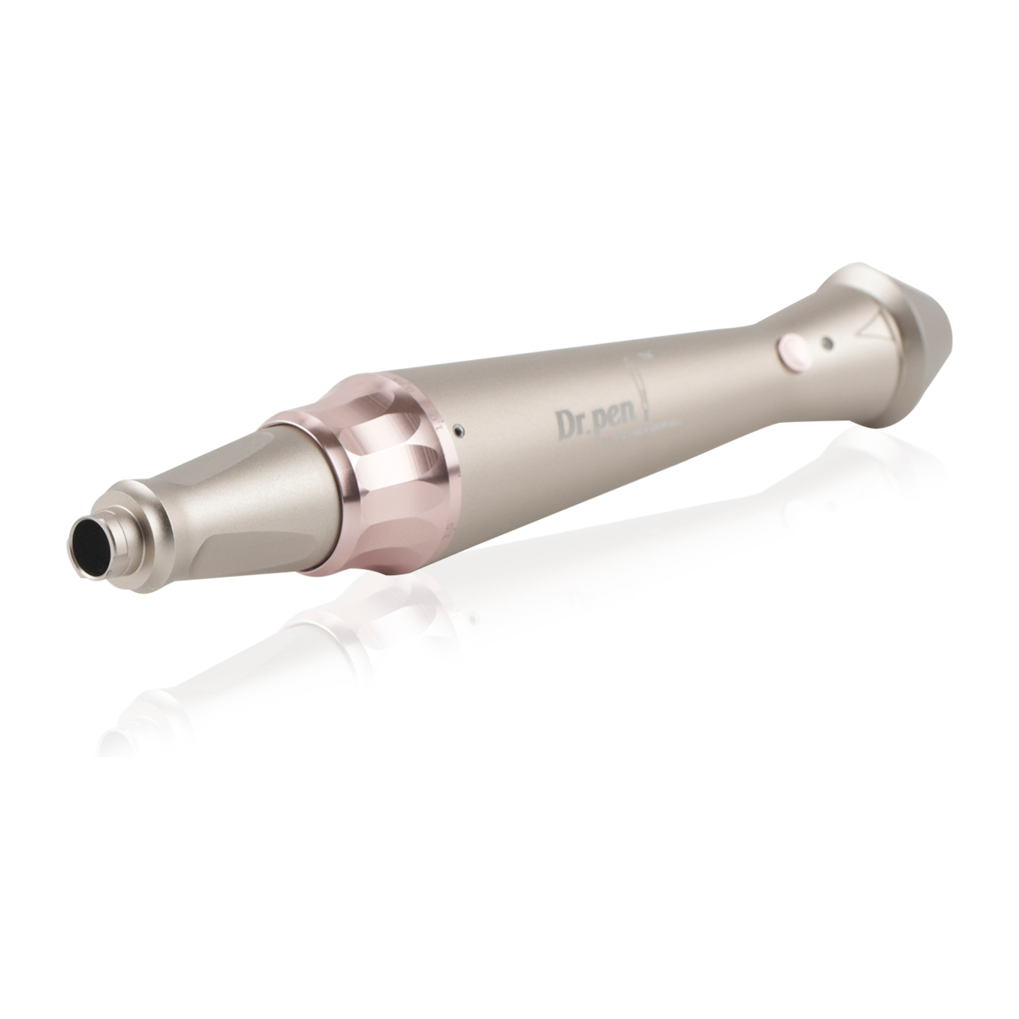 Lápiz de microagujas para belleza facial, con batería recargable.