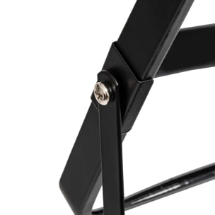 Miroir "Glass" pivotant noir 30x15,2cm