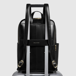 Piquadro Zaino in pelle porta pc 14