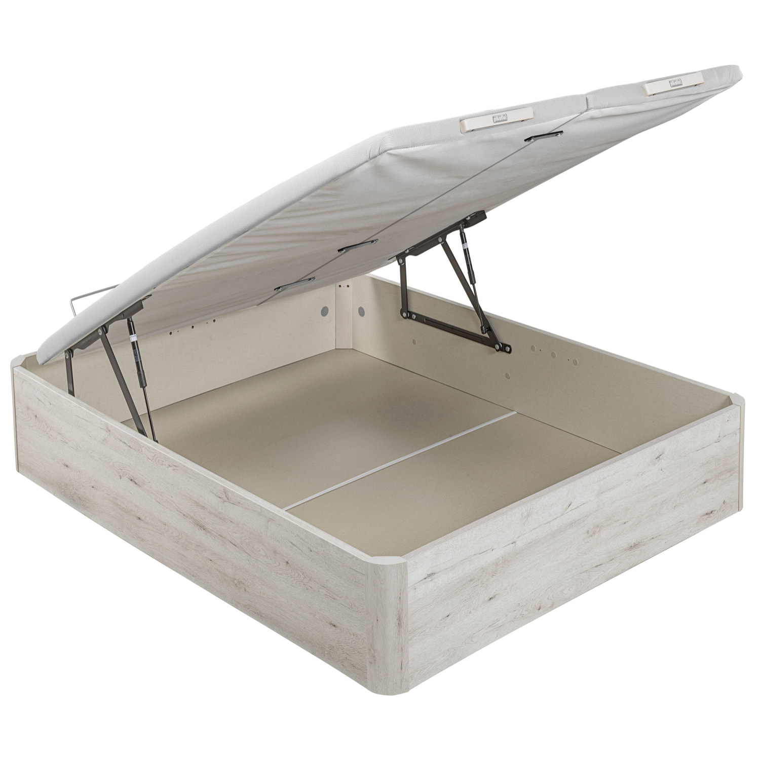 Canapé Abatible | 41CM | ENVIO, MONTAJE Y RETIRADA INCLUIDO | Tapa Doble | Gran Capacidad | Naturbox 2.0 Plus