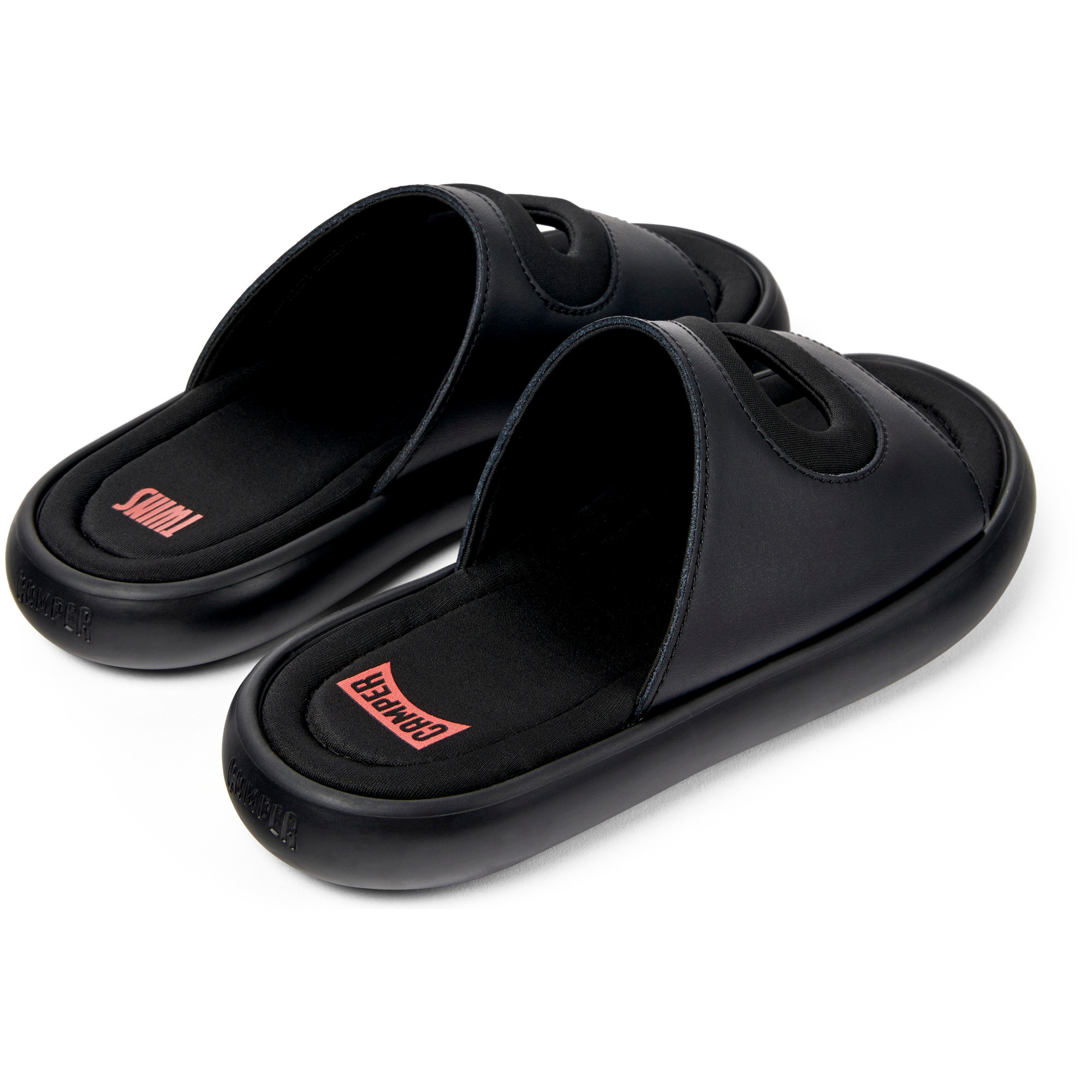 Sandalias - CAMPER Pelotas Flota - Negro - Cuero liso