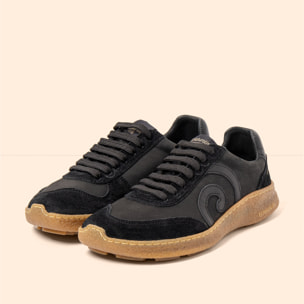 Zapatos N5435 MULTI LEATHER BLACK-CARAMELO/OROEL color Black-caramelo