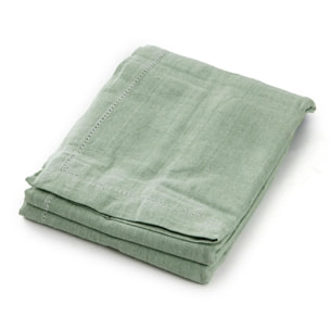 Tovaglia in cotone ajour elegante e versatile, tessuto morbido e resistente, ideale per tavola quotidiana e occasioni formali, design raffinato e discreto, facile da lavare e stirare, certificata sicura per uso domestico