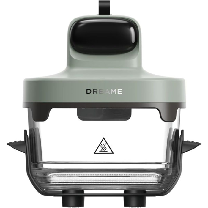 Friteuse sans huile DREAME Tasti™,Vert, 5 en 1, 2 récipients: 2,5L et 4,5L, 1500W