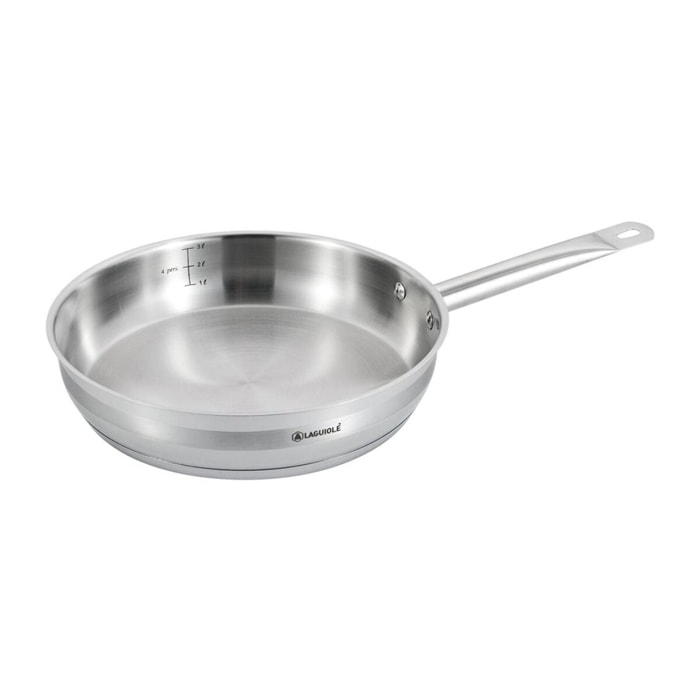 Poêle inox  induction