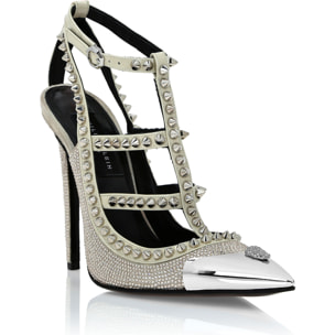 PHILIPP PLEIN Sandals High Heels SKULL