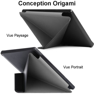 Etui IBROZ Origami Kobo Clara 2024 Noir