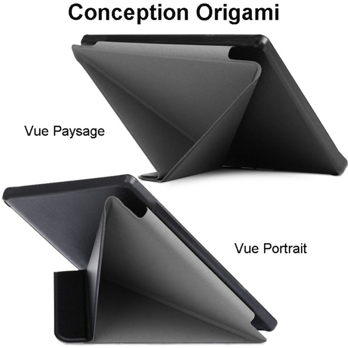 Etui IBROZ Origami Kobo Clara 2024 Noir