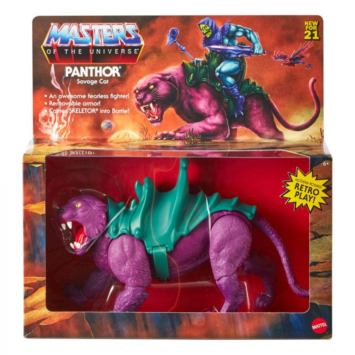 Masters of the Universe Figura Pantera 23 cm Mattel