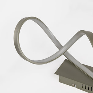 FORLIGHT Plafón LED 17.6W Blanco Neutro - 4000K Gris Merengo para Interior Techo para Dormitorio, Salón