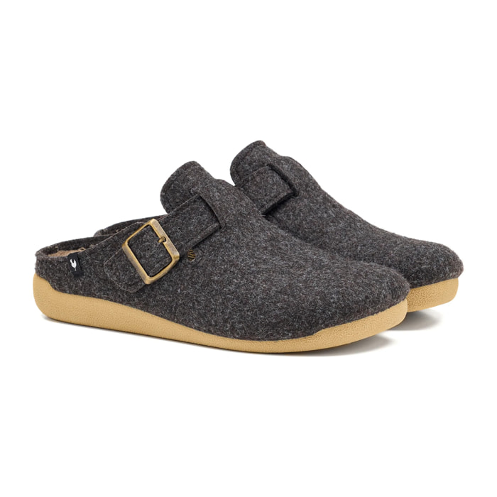 Zapatillas De Casa Oslo Choco