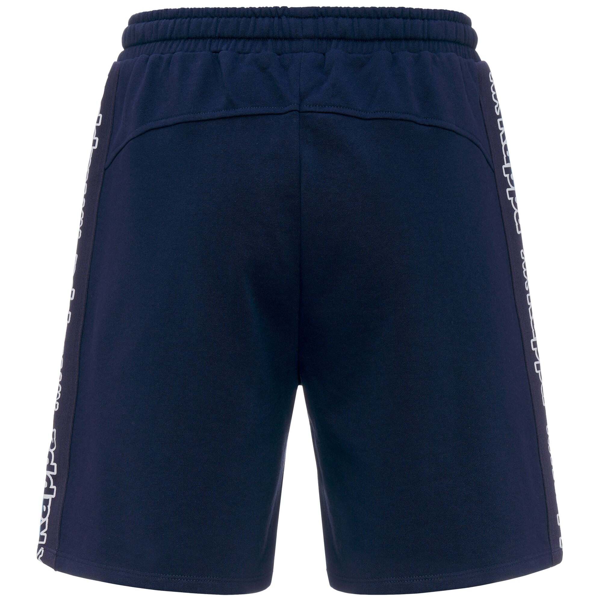 Kappa - Pantaloni Corti Uomo Blu - Logo Tape Gerri