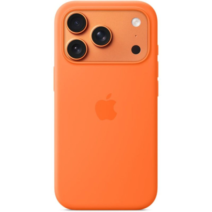 Coque APPLE iPhone 17 Pro MagSafe silicone Orange