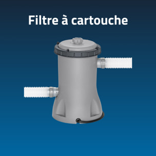 Bestway Piscine hors sol - Ovale - Steel Pro Max - Splashview - 427 x 250 x 100 cm