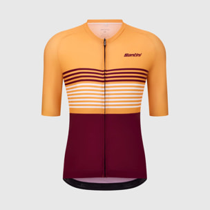 Spoke Men's Short Sleeve Jersey - Bordeaux - Bordeaux