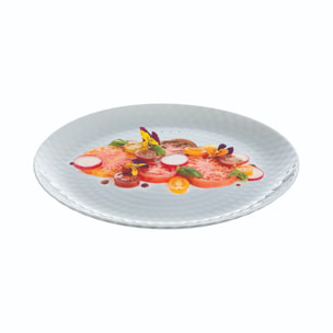 Assiette plate grise 25 cm Pampille - Luminarc