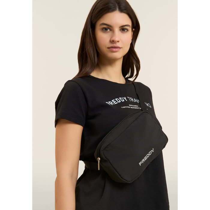 Borsa-Marsupio in nylon con logo FREDDY gommato