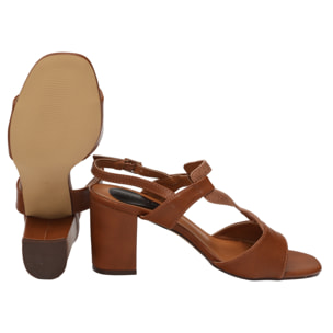 Sandali cinturino regolabile - tacco 8,5 cm