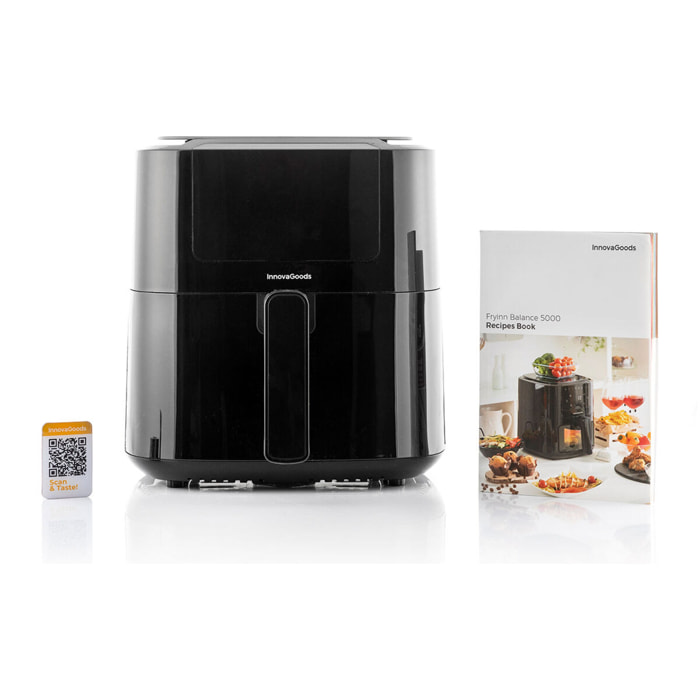 Friteuse à Air avec Balance InnovaGoods Fryinn Balance 5000 Noir 1500 W 5 L Acier inoxydable