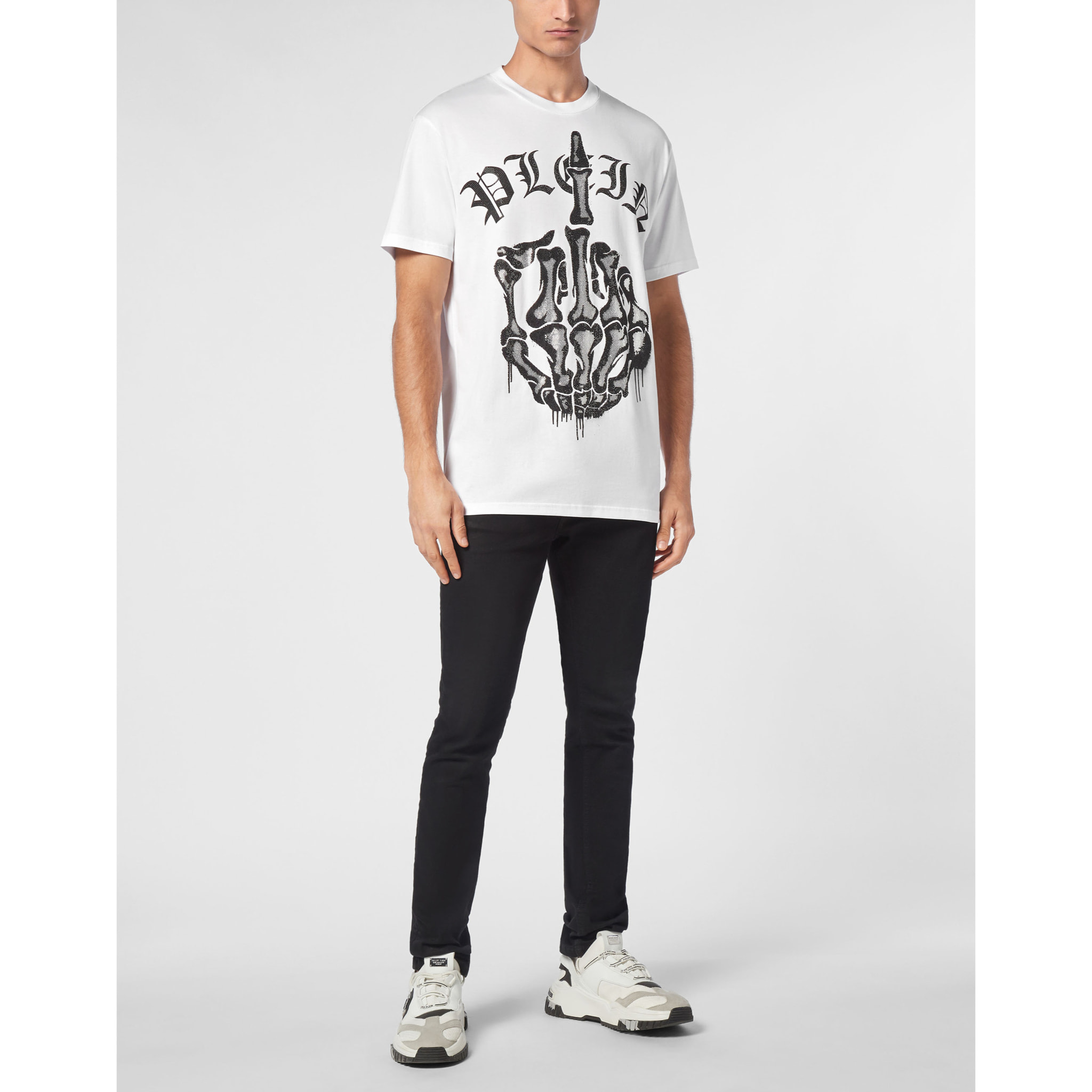 PHILIPP PLEIN Maglietta a girocollo ICONIC PLEIN