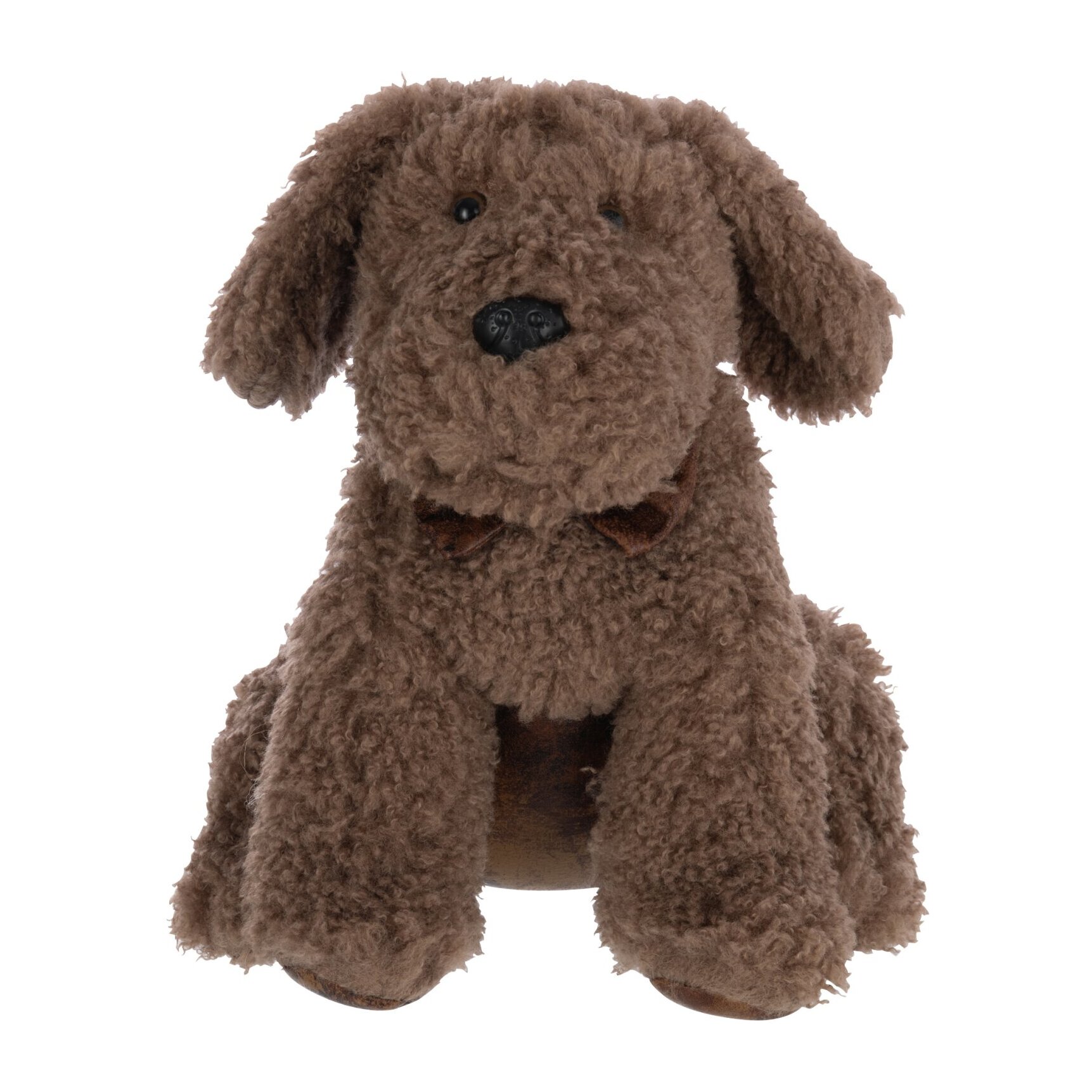 J-Line cale-porte Chien - polyester - marron