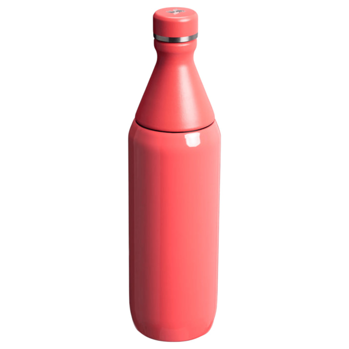 Botella de agua Isotermica - 0,59L - ALL DAY SLIM BOTTLE - Hot Coral Gloss