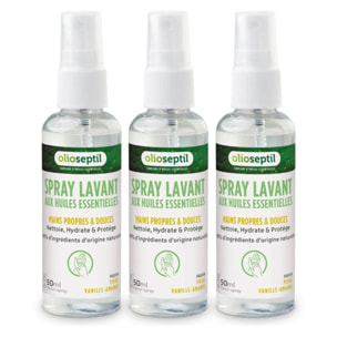 3 X SPRAY LAVANT POIRE-VANILLE-AMANDE