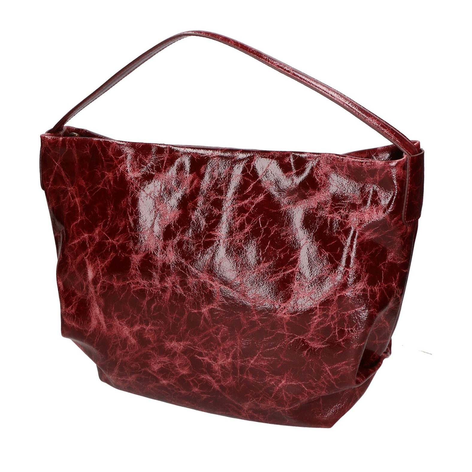 Borsa a spalla da donna - Modello Vanda - Vera pelle - 30.0 x 40.0 x 5.0 cm